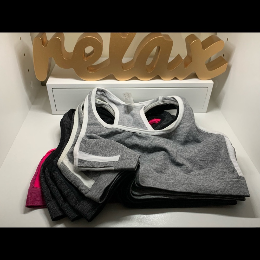 Girls sports bras